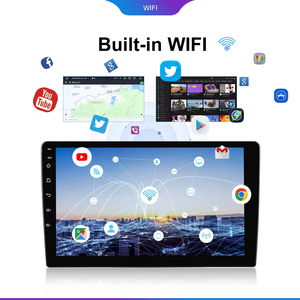 Rádio do carro <span class=keywords><strong>Android</strong></span> 2 Din 7/9/10 ''IPS Touch Screen 4 + 4Core 6 + 128GB Car Stereo Carplay <span class=keywords><strong>Android</strong></span> Auto GPS WiFi FM RDS DSP BT - Product Image 4