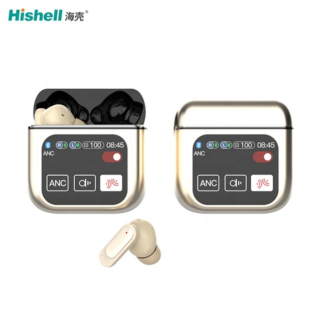 Touch Screen Wireless Earphones ANC ENC Earbuds Support OEM ODM Hifi Sound Quality TWS Earphones SE60