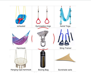 ตะขอแขวนเพดานสำหรับเก้าอี้เปลญวนแบบหนัก ทำจากสแตนเลส - Product Image 5
