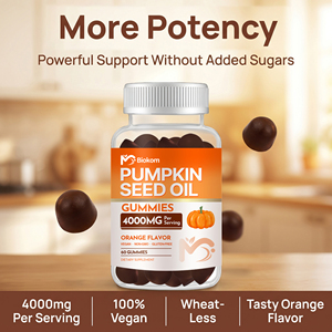 Biokom Vente en gros Gummies <span class=keywords><strong>pour</strong></span> la croissance des <span class=keywords><strong>cheveux</strong></span> à la biotine, au palmier nain pressé à froid et aux graines <span class=keywords><strong>de</strong></span> citrouille, Marque privée <span class=keywords><strong>pour</strong></span> femmes, Complément <span class=keywords><strong>alimentaire</strong></span> - Product Image 4
