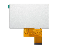 Modul Layar LCD TFT IPS 5 Inci 500nits Resolusi 800x480 500nits Panel Sentuh Resistif 5'' Tipe COG