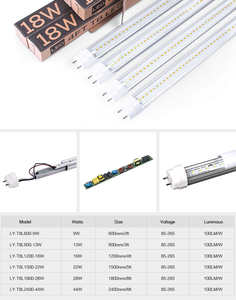 <span class=keywords><strong>Tube</strong></span> <span class=keywords><strong>LED</strong></span> T8 personnalisé CE ETL 1,2 m 18 W 3500 K Blanc chaud Culot G13 T8 110 lm/W Éclairage tubulaire efficace pour atelier et magasin - Product Image 2