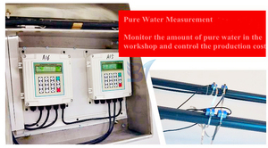 Un misuratore di portata portatile ad ultrasuoni tds100h misuratore di portata del liquido ultrasonico - Product Image 5