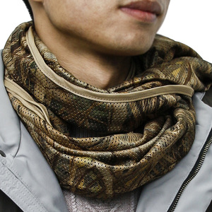 Cycling Mask Camouflage Scarf Long Khaki Magic Headband Sun Protection Outdoor Sports Neck Warmer Hunting Summer Men - Product Image 2