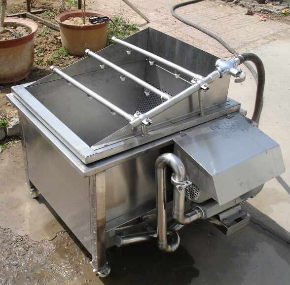 High quality potato washer foam washing commercial vegetable washer