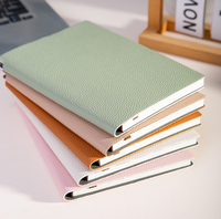Cahiers épais A5 pour étudiants, couverture en cuir PU, journal, carnet de notes, cadeau