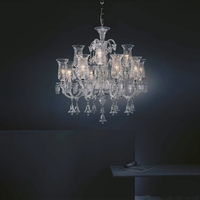 Nouvelle lampe de table en verre pour salle à manger, salle de lecture, salon, chambre à coucher, lustre et lampes suspendues en cristal