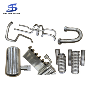สินค้ามาใหม่ Ss304 Ss316L อะไหล่เครื่องทำความเย็นและเครื่องทำความร้อน ตัวแลกเปลี่ยนความร้อนน้ำร้อนสแตนเลส - Product Image 3