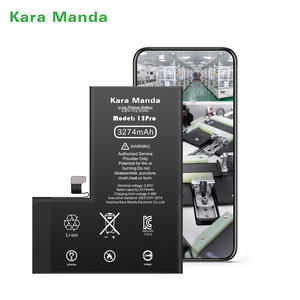 卡拉曼达TI印刷电路板100% 电池容量更换电池适用于iPhone 15专业电池手机黑色可充电 - Product Image 2