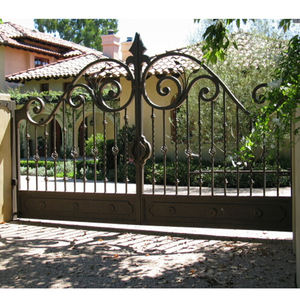 新しいデザインの高級通路錬鉄製フロントゲート - Product Image 1