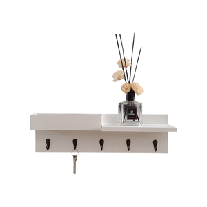 Crochets muraux avec <span class=keywords><strong>étagère</strong></span> <span class=keywords><strong>Porte</strong></span> d'entrée Tenture <span class=keywords><strong>murale</strong></span> Crochets en bois avec <span class=keywords><strong>étagère</strong></span> - Product Image 4