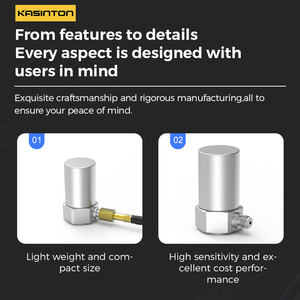 Acelerómetro KASINTON JSDEC0020TY con Carcasa de Acero Inoxidable, Fuente de Alimentación <span class=keywords><strong>IEPE</strong></span> de 18-28 VCC, Transductor de Aceleración Piezoeléctrico - Product Image 4