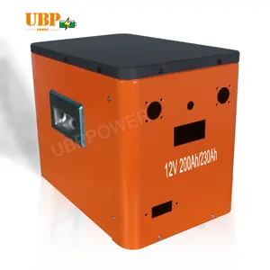 UBPPOWER Nouveau kit de batterie Lifepo4 12v 12.8V 200Ah 230Ah pour caravane de stockage d'énergie à domicile