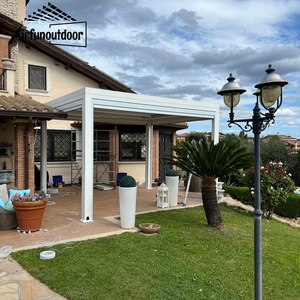 Pergola in Alluminio Airfun per Esterni con Lamelle Parasole per Ristoranti, Giardini, Hotel, Terrazze e Resort - Product Image 2