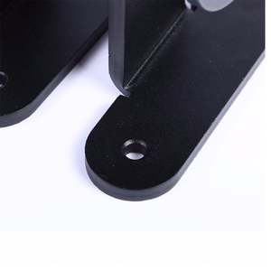 Kit de quincaillerie en laiton noir de style vintage WEKIS pour porte coulissante et usage domestique, pour application Granero Puerta Corredera - Product Image 5