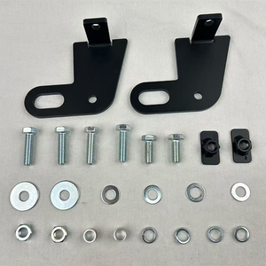 2 Pezzi Staffa di Montaggio <span class=keywords><strong>Gancio</strong></span> <span class=keywords><strong>Traino</strong></span> Posteriore Sinistro e Destro per Suzuki Jimny JB64W JB74 2019-2026 - Product Image 4