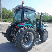 Tracteur agricole Tavol 4x4 avec moteur diesel 100 CV, boîte de vitesses et pompe à roulement – Offre spéciale