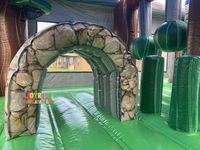 Château gonflable sur le thème des dinosaures, équipement de terrain de jeu extérieur pour enfants, structure de saut amusante
