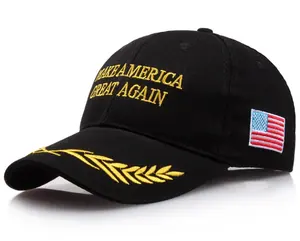 EUA Venda Quente Bordado Fazer a América Grande Chapéu Novamente