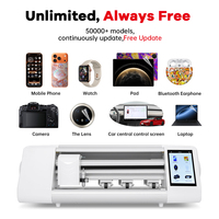 Máquina de Corte Inteligente Ilimitada para Protector de Pantalla, Plotter para Cortar Película de Hidrogel TPU, Adhesivo y Skin Trasero para Teléfono Móvil