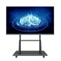 65/75/86 Zoll Interaktives Whiteboard Touchscreen 4K LCD Smart Board Android 14 Touchscreen Eingebaute Kamera OEM-Preis