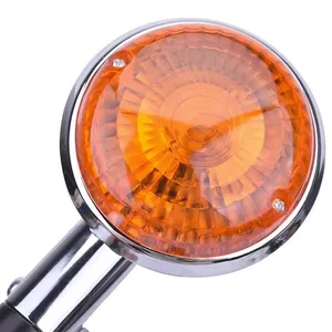 Luces Intermitentes LED Universales de 10 W, Intermitentes Ámbar, Indicadores para <span class=keywords><strong>YAMAHA</strong></span> <span class=keywords><strong>V</strong></span> <span class=keywords><strong>MAX</strong></span> <span class=keywords><strong>1200</strong></span> XVS 650 400 XVS1100, Montaje Frontal - Product Image 3