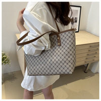 Sac fourre-tout en cuir PU de grande capacité 2025 de luxe pour dames Sac à bandoulière à la mode Fermeture à glissière Sacs à bandoulière en cuir PU Sac à main