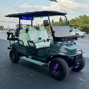 Carrito de Golf HKBG, Buen Precio, Estándar, 7-8 Asientos, Autonomía de 50-70 km, Velocidad de 30-50 km/h, Capacidad de Subida de 25 Grados, Carrito Todoterreno de Alta Calidad - Product Image 6