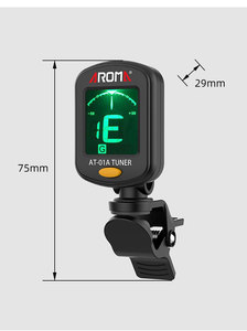 Trung Quốc OEM nhà máy hương thơm AT-01A Mini Clip On guitar Tuner đa chức năng kỹ thuật số thông minh Tuner - Product Image 4