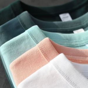 Custom Logo Men Printing T Shirt Printing <b>Plain</b> Oversized O-neck <b>Tshirt</b> - Product Image 3