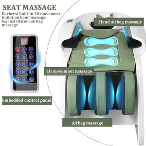 Moderno Lavacabezas Multifuncional con Terapia de Vapor, Circulación de Agua, Masaje Eléctrico, Mueble de Salón para Baño o Taller - Product Image 2