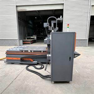 <span class=keywords><strong>Scie</strong></span> à panneaux industrielle 12KW avec changeur d'outils automatique, système de commande servo pour la production de portes en bois massif, routeur CNC ATC avec <span class=keywords><strong>scie</strong></span> - Product Image 4