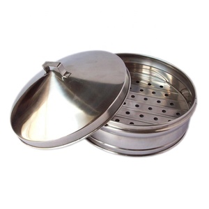 Vaporera Grande <span class=keywords><strong>de</strong></span> <span class=keywords><strong>Acero</strong></span> <span class=keywords><strong>Inoxidable</strong></span> para Cocina <span class=keywords><strong>de</strong></span> Restaurante, Vaporera Comercial, Vaporera Dim Sun con Tapa - Product Image 1