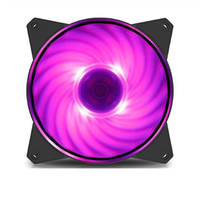 Ventilateur de boîtier Cooler Master R4-C1DS-20PC-R1 MF120 12 cm RGB 4 broches, silencieux, radiateur PC, refroidisseur CPU, refroidissement par eau, remplace les ventilateurs