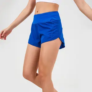 Nova De Secagem Rápida Yogo Wear Para As Mulheres Casual Fitness Calças Dois Shorts De Verão Calças Esportivas Workout Shorts