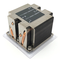 CoolServer 3647 4 caloducs en cuivre pur CPU serveur de refroidissement ventilateur de contrôle de température de soufflage latéral 2U radiateur PC de refroidissement efficace
