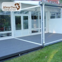 Plancher composite WPC certifié Green Label, en HDPE à âme pleine, durable, facile à installer, imperméable et antidérapant pour terrasses extérieures et jardins.