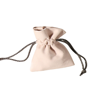 Bolsa <span class=keywords><strong>de</strong></span> Embalaje para Joyería, Bolsa <span class=keywords><strong>de</strong></span> Regalo <span class=keywords><strong>de</strong></span> Terciopelo con Cordón para Collares, Pulseras y Brazaletes - Product Image 3