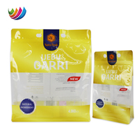 Sacs d'emballage personnalisés de haute capacité de 5kg de farine de plantain pour igname, avec fermeture à glissière alimentaire, avec amidon de maïs, grain de maïs, farine de blé en poudre
