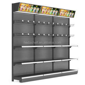 <strong>Black</strong> <strong>Shelves</strong> Store Metal Supermarket <strong>Shelf</strong> Super Market Display <strong>Shelf</strong> - Product Image 3