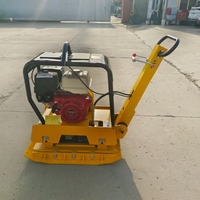 Compacteur à plaques réversible diesel FPC-220 Changfa CF186FAE, compacteur vibrant autoporté pour la construction routière
