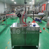 Machine de remplissage pneumatique semi-automatique pour aérosols avec pompe à engrenages, garantie 1 an, pour applications chimiques et alimentaires, haute précision