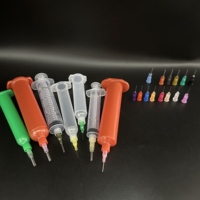 Aiguille filetée jetable 14G en ABS+Métal, 3 pouces, haute précision, accessoire d'outil de tournage pour machine de fraisage CNC, pointes émoussées, marque YQY
