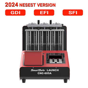 Nettoyeur et testeur d'injecteurs ultrasoniques SmartSafe CNC605A, professionnel, 6 cylindres, machine de nettoyage d'injecteurs pour GDI - Product Image 2