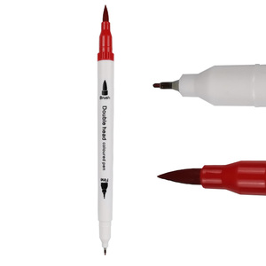 Juego de regalo creativo promocional, Kit escolar de acuarela, bolígrafos de doble punta, 60 colores - Product Image 4