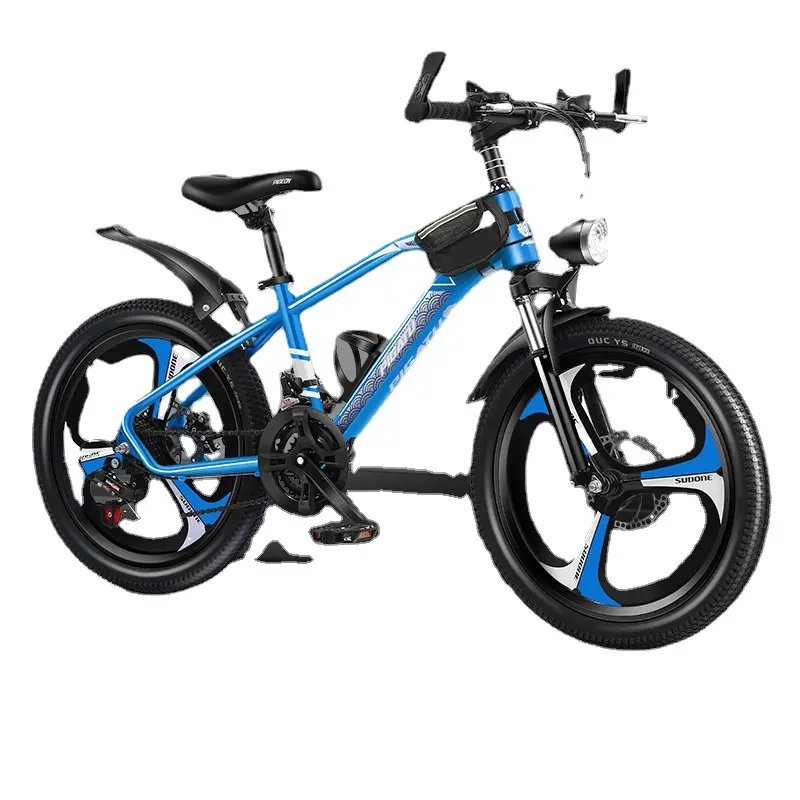 Venta al por mayor de acero de alto carbono de 20 pulgadas bicicleta de montaña para niños bicicletas de velocidad variable