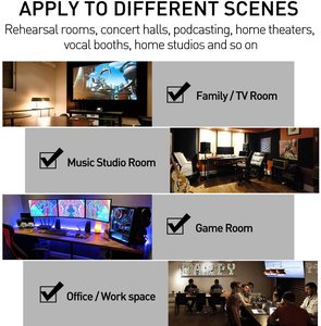 8 cái tùy chỉnh thiết kế bảng âm thanh cách ly âm thanh bọt cách âm bọt cách nhiệt - Product Image 6