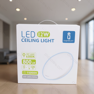 Led Ceiling Light 12W 6300K Daylight 800Lm 15000H 220-240V 50Hz - Product Image 3