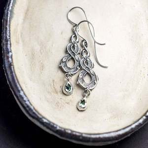 Orecchini Pendenti Lunghi da Donna, Orecchini Scintillanti alla Moda, Gioielli Trendy per le Orecchie - Product Image 2