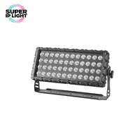 Projecteur mural LED étanche 48x10W RGBW 4-en-1 IP65 DMX512 pour éclairage extérieur de scène, de bâtiment et de spectacle